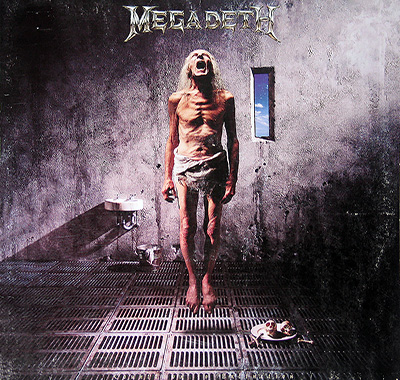 MEGADETH - Countdown to Extinction album front cover vinyl record